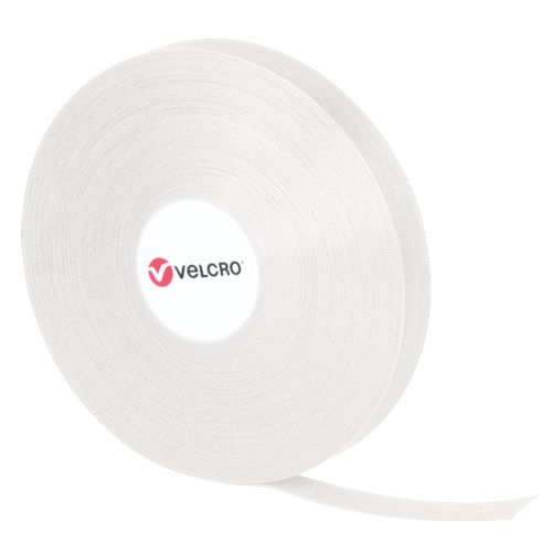 Attaches QWIK, Boucle et crochet, 25 vg x 3/4", Auto-aggripant, Blanc Oxford Builders Supplies Inc