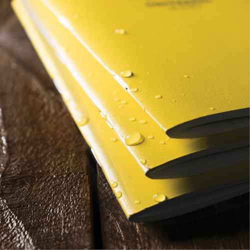 Notebook, Soft Cover, Yellow, 48 Pages, 4-5/8" W x 7" L Oxford Builders Supplies Inc
