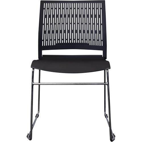 Activ Series Stacking Chairs, Polypropylene, 32-3/8" High, 275 lbs. Capacity, Black Oxford Builders Supplies Inc