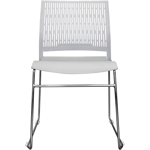 Activ Series Stacking Chairs, Polypropylene, 32-3/8" High, 275 lbs. Capacity, Grey Oxford Builders Supplies Inc