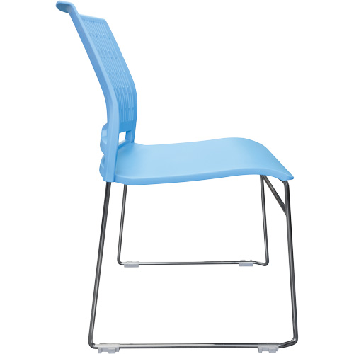 Activ Series Stacking Chairs, Polypropylene, 32-3/8" High, 275 lbs. Capacity, Blue Oxford Builders Supplies Inc