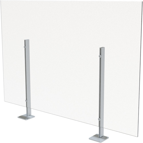 Surface Mount Sneeze Guard, 36" W x 36" H Oxford Builders Supplies Inc