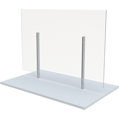 Vitre hygi&eacute;nique sur pied, 36" la x 36" h Oxford Builders Supplies Inc