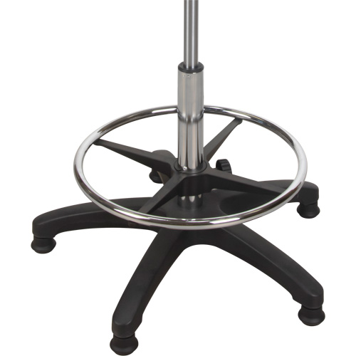 Heavy-Duty Ergonomic Stool with Adjustable Arm Rests, Stationary, Adjustable Height, 250 lbs. Capacity Oxford Builders Supplies Inc