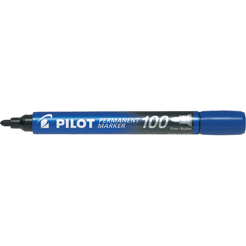 Marqueur permanent s&eacute;rie 100, Bleu, Pointe Ronde Oxford Builders Supplies Inc