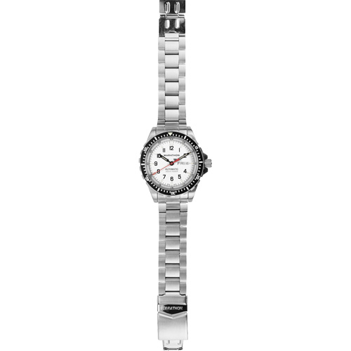 Arctic Edition Jumbo Day/Date Automatic with Stainless Steel Bracelet, Digital, Battery Operated, 46 mm, Silver Oxford Builders Supplies Inc