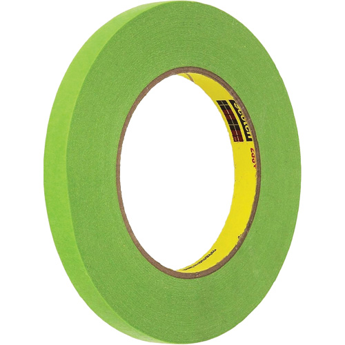 Scotch&reg; Performance Masking Tape 233+, 12 mm (1/2") x 55 m (180'), Green Oxford Builders Supplies Inc