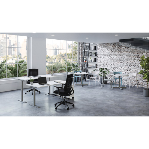 Table rectangulaire &agrave; hauteur r&eacute;glable Newland Oxford Builders Supplies Inc