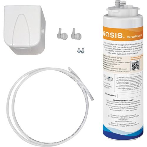 Versafilter III Universal Filter Kit, For OASIS Drinking Fountains/OASIS Bottle Fillers Oxford Builders Supplies Inc
