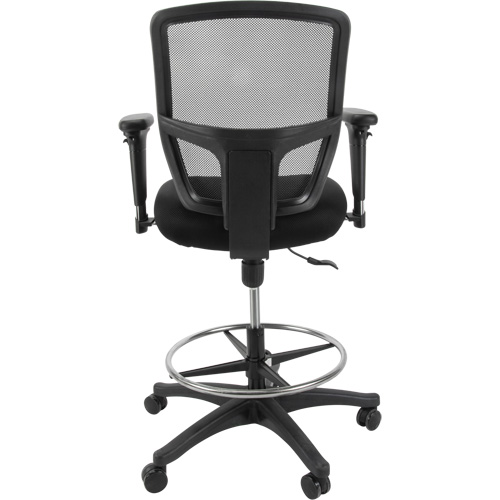 Mesh Work Stool, Mobile, Adjustable Height, 450 lbs. Capacity Oxford Builders Supplies Inc