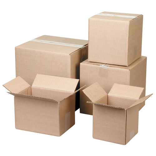 Boîte en carton ondul&eacute;, 16" lo x 16" la x 16" h, ondulations C Oxford Builders Supplies Inc
