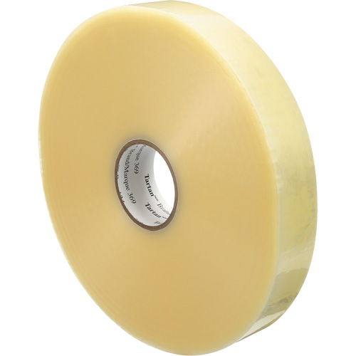 Tartan 369 Box Sealing Tape, Hot Melt Adhesive, 1.6 mils, 48 mm (1-22/25") x 1500 m (4921') Oxford Builders Supplies Inc