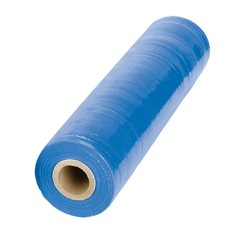 Film &eacute;tirable, Calibre 80 (20,3 microm&egrave;tres), 18" x 1000', Bleu Oxford Builders Supplies Inc