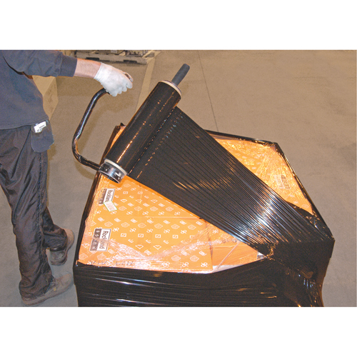 Film &eacute;tirable, Calibre 80 (20,3 microm&egrave;tres), 18" x 1000', Noir opaque Oxford Builders Supplies Inc