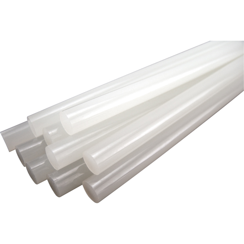B&acirc;ton de colle, 7/16" dia x 10" lo, Transparent Oxford Builders Supplies Inc