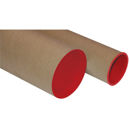 Tubes postaux Plug-Seal, Ronde, 2" la x 43" lo Oxford Builders Supplies Inc
