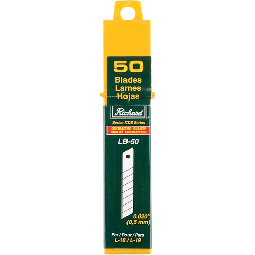 Replacement Blades, Snap-Off Style Oxford Builders Supplies Inc