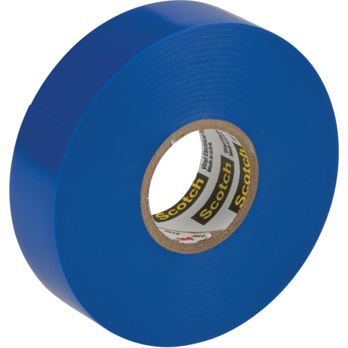 Scotch&reg; 35 Colour Coded Tape, 19 mm (3/4") x 20.1 m (66'), Blue, 7 mils Oxford Builders Supplies Inc