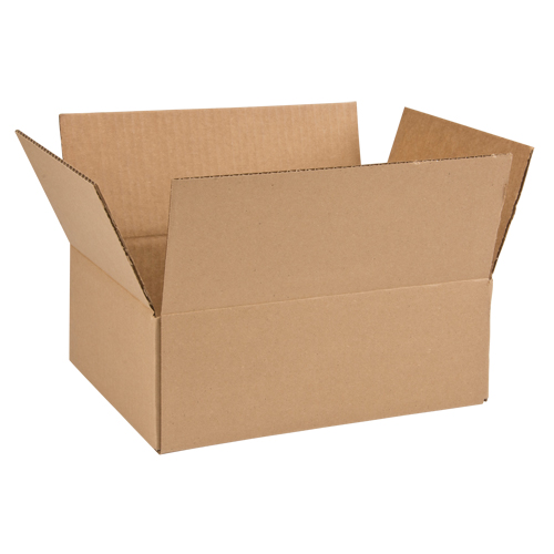 Boîte en carton ondul&eacute;, 12" lo x 10" la x 4" h Oxford Builders Supplies Inc