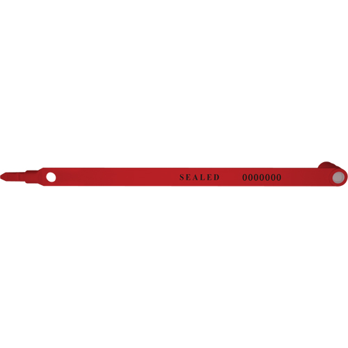 Scell&eacute;s de s&eacute;curit&eacute; uniFreight, 7-3/4", Plastique, Scell&eacute; pour camion Oxford Builders Supplies Inc