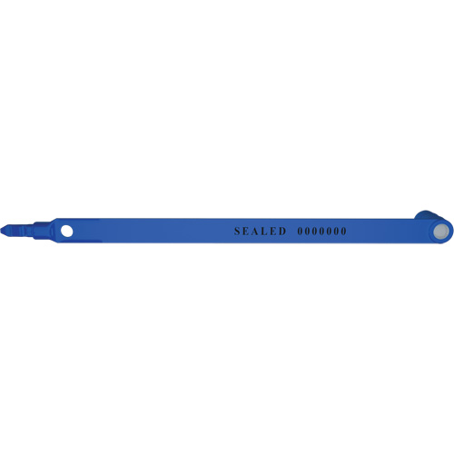 uniFreight Security Seals, 7-3/4", Plastic, Truck Seal Oxford Builders Supplies Inc