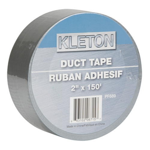 Ruban adh&eacute;sif de cat&eacute;gorie utilitaire, 6 mils, Argent, 50 mm (2") x 45 m (148') Oxford Builders Supplies Inc