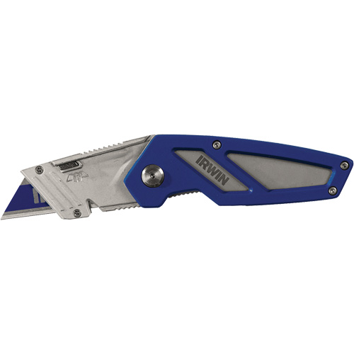 Couteau utilitaire pliant FK 100, 22 mm lame, poign&eacute;e en M&eacute;tal Oxford Builders Supplies Inc
