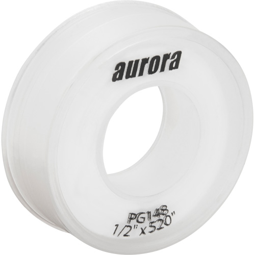 Ruban d'&eacute;tanch&eacute;it&eacute; en T&eacute;flon, 520" lo x 1/2" la, Blanc Oxford Builders Supplies Inc