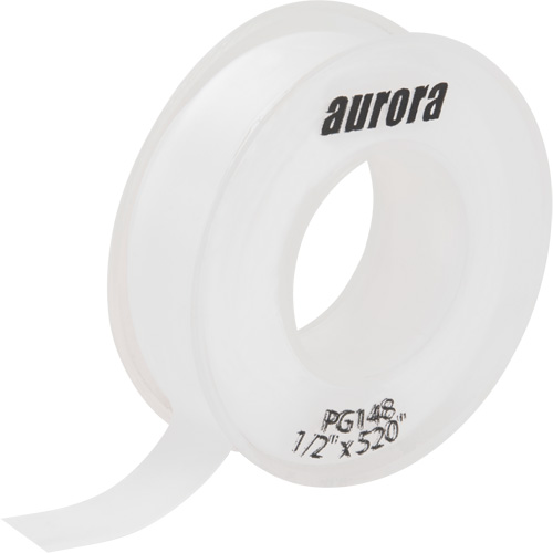 Ruban d'&eacute;tanch&eacute;it&eacute; en T&eacute;flon, 520" lo x 1/2" la, Blanc Oxford Builders Supplies Inc