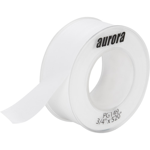 Ruban d'&eacute;tanch&eacute;it&eacute; en t&eacute;flon, 520" lo x 3/4" la, Blanc Oxford Builders Supplies Inc