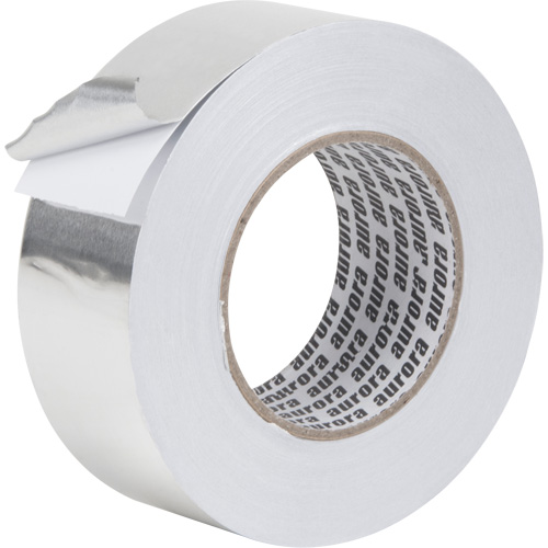 Aluminum Foil Tape, 2 mils Thick, 48 mm (1-7/8") x 55 m (180') Oxford Builders Supplies Inc