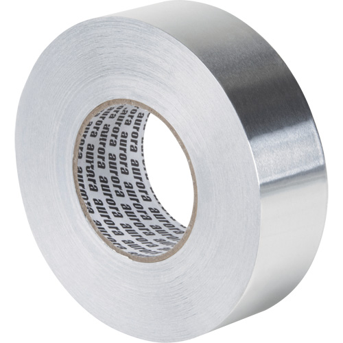 Aluminum Foil Tape, 4.8 mils Thick, 48 mm (1-7/8") x 55 m (180') Oxford Builders Supplies Inc
