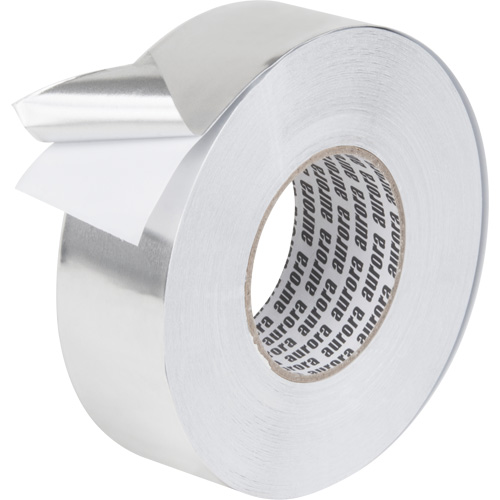 Aluminum Foil Tape, 4.8 mils Thick, 48 mm (1-7/8") x 55 m (180') Oxford Builders Supplies Inc