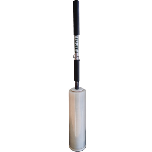 Short Handle Stretch Wrap Dispenser, Fits Rolls 12"-18" Oxford Builders Supplies Inc
