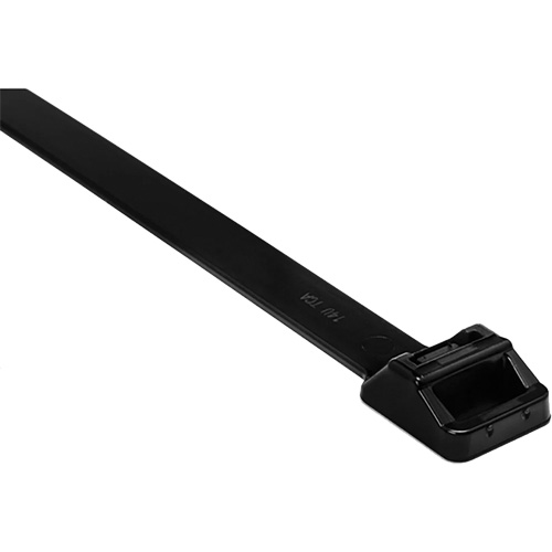Heavy-Duty Cable Ties, 20" Long, 250 lbs. Tensile Strength, Black Oxford Builders Supplies Inc