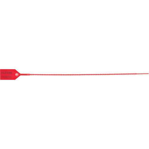 Scell&eacute; de s&eacute;curit&eacute; standard, 15", Plastique, Scell&eacute; en plastique Oxford Builders Supplies Inc