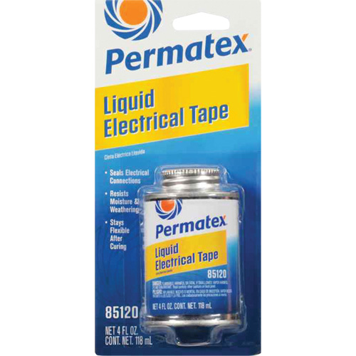 Liquid Electrical Tape, Black Oxford Builders Supplies Inc