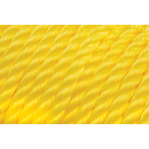 Corde jaune tress&eacute;e 1/2", Polypropyl&egrave;ne, 335' Oxford Builders Supplies Inc