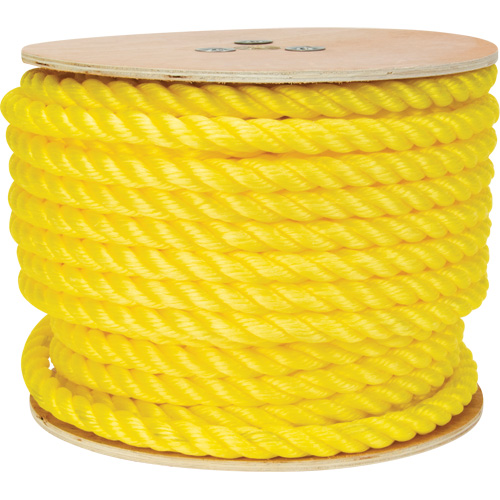 Corde jaune tress&eacute;e, Polypropyl&egrave;ne, 144' Oxford Builders Supplies Inc