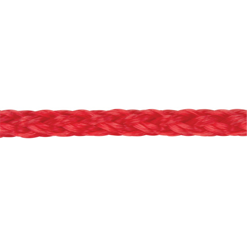 Corde rouge tress&eacute;e, Polypropyl&egrave;ne, 500' Oxford Builders Supplies Inc