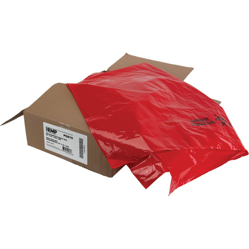 Sacs &agrave; d&eacute;chets, Biorisque, 38" lo x 30" la, 2 mils Oxford Builders Supplies Inc