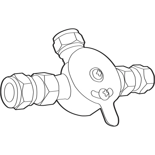 Commercial Mixing Valve with Check Valves Oxford Builders Supplies Inc