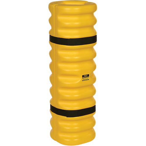 Protecteur de colonne, Ouverture int&eacute;rieure 4" x 6", 13" lo x 13" la x 42" h, Jaune Oxford Builders Supplies Inc