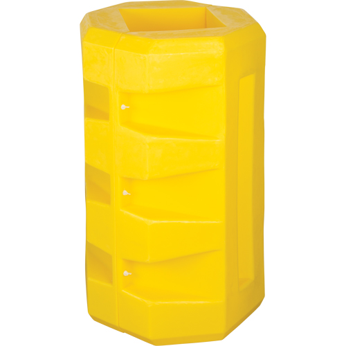 Protecteurs de colonne, Ouverture int&eacute;rieure 10-1/4" x 10-1/4", 23-1/2" lo x 23-1/2" la x 39-1/2" h, Jaune Oxford Builders Supplies Inc