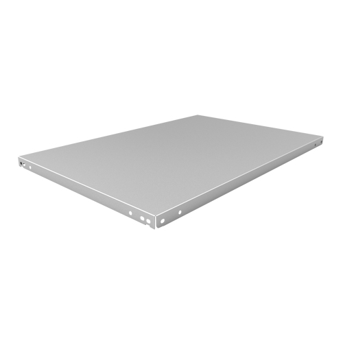 Slotted Angle Shelf, Galvanized Steel, 36" W x 24" D Oxford Builders Supplies Inc