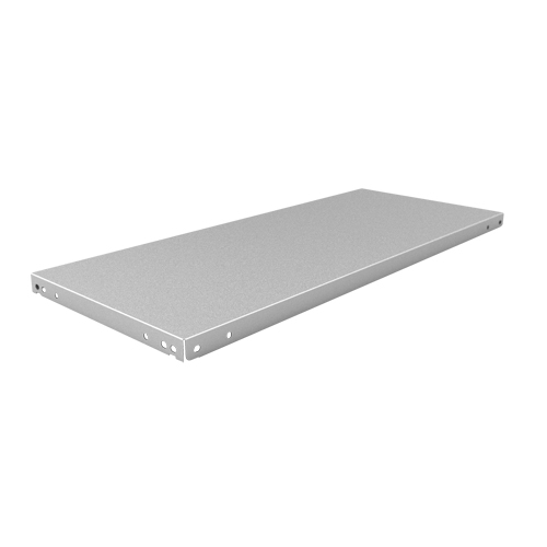 Slotted Angle Shelf, Galvanized Steel, 48" W x 15" D Oxford Builders Supplies Inc