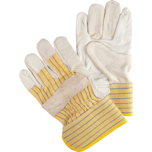 Gants pour ajusteur r&eacute;sistant &agrave; l'abrasion, T-Grand, Paume en Cuir fleur de vache Oxford Builders Supplies Inc