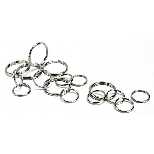 Split Key Rings, 1-1/2", Steel Oxford Builders Supplies Inc