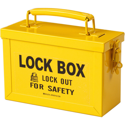 Group Lock Box, Yellow Oxford Builders Supplies Inc