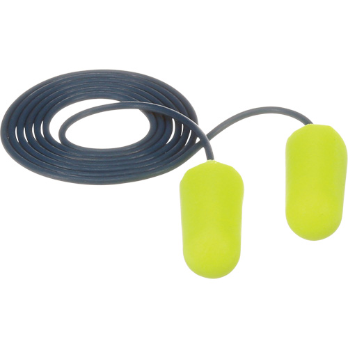 Bouchons d'oreilles d&eacute;tectables E-A-Rsoft, Avec cordon, R&eacute;gulier, Vrac - Sac en poly, NRR dB 32 Oxford Builders Supplies Inc